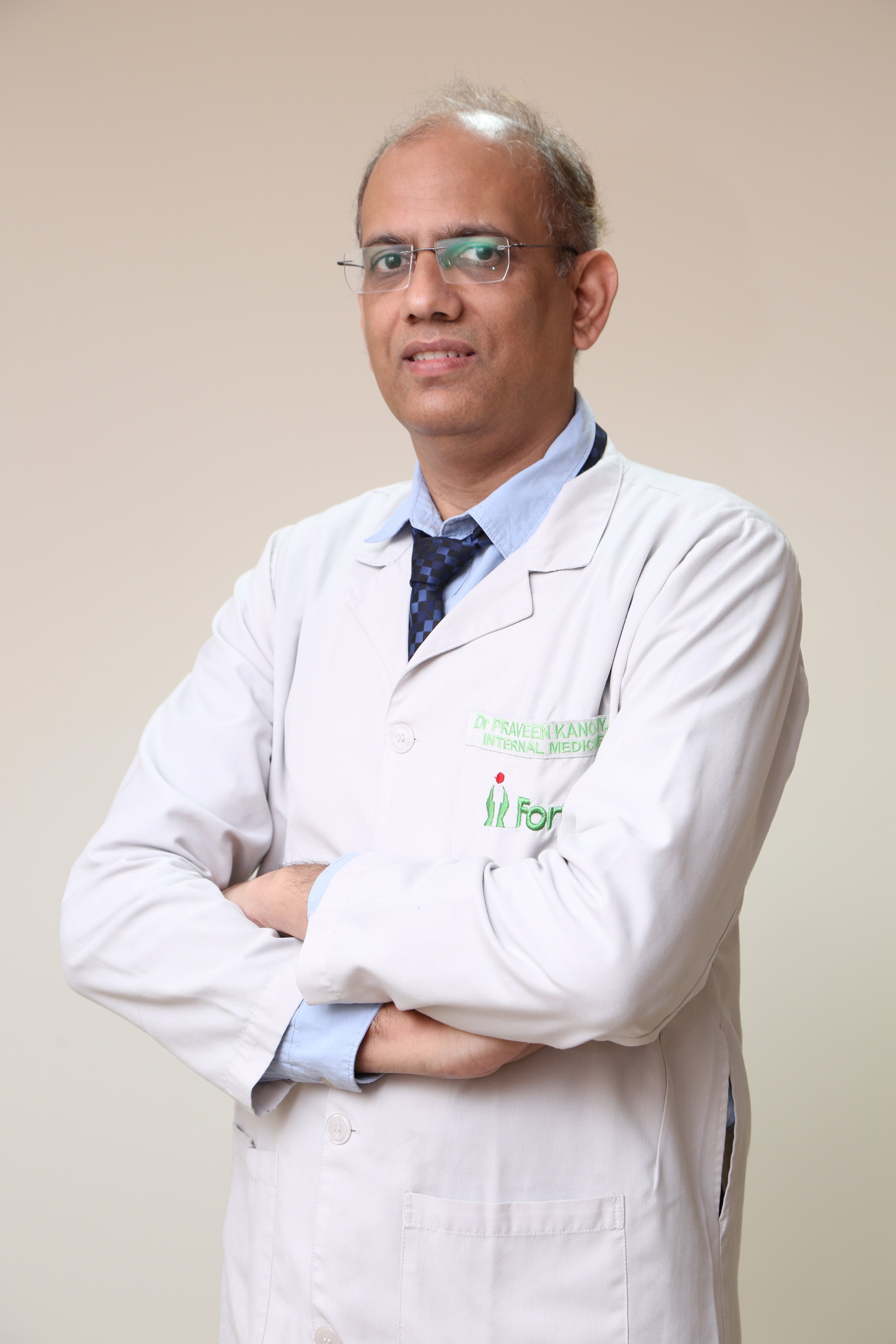 Dr. Praveen Kanojiya Internal Medicine Fortis Escorts Hospital, Jaipur